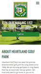 Mobile Screenshot of heartlandgolfpark.com
